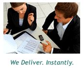 We Deliver. Instantly